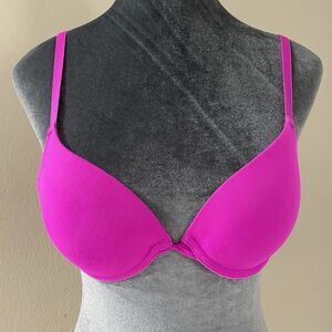 Victoria's Secret Hot Pink T-Shirt Push-Up Bra